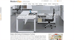 Desktop Screenshot of moderndigsfurniture.com